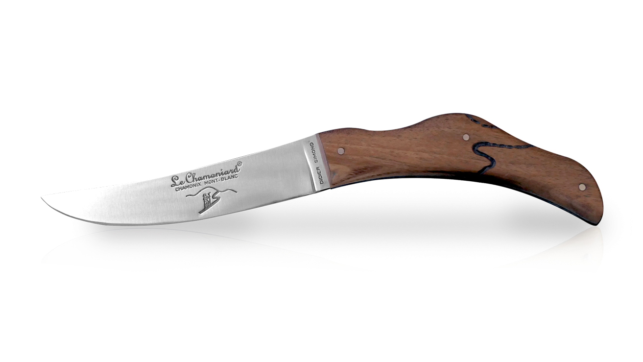 Couteau de table artisanal en noyer