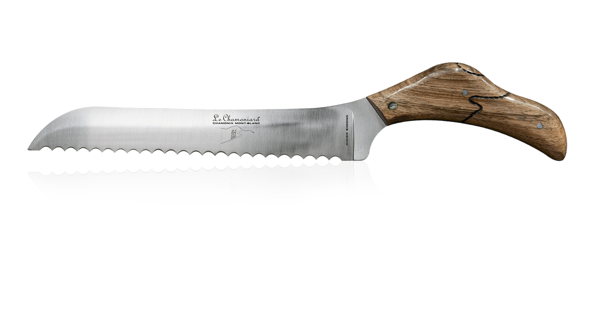 couteau à pain en bois