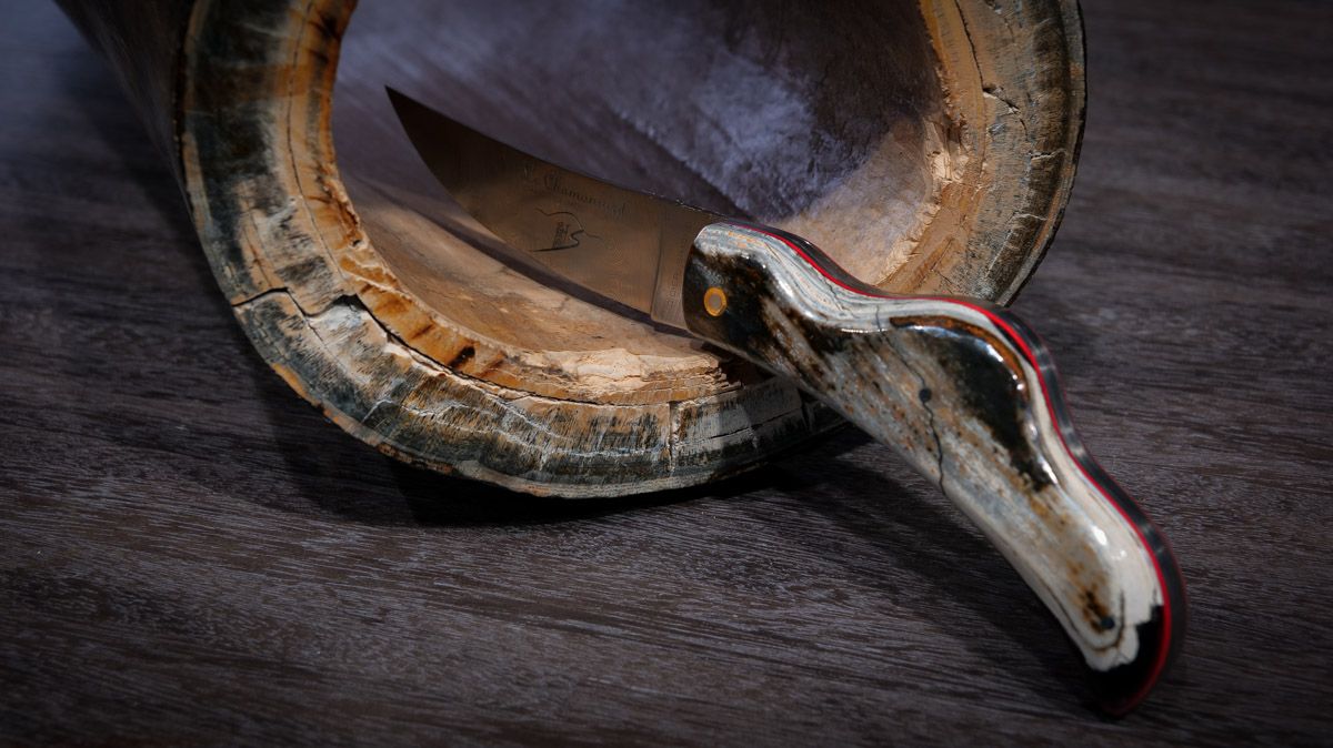 couteau en ivoire de mammouth